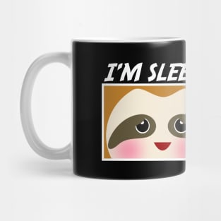 slow loris cute face Mug